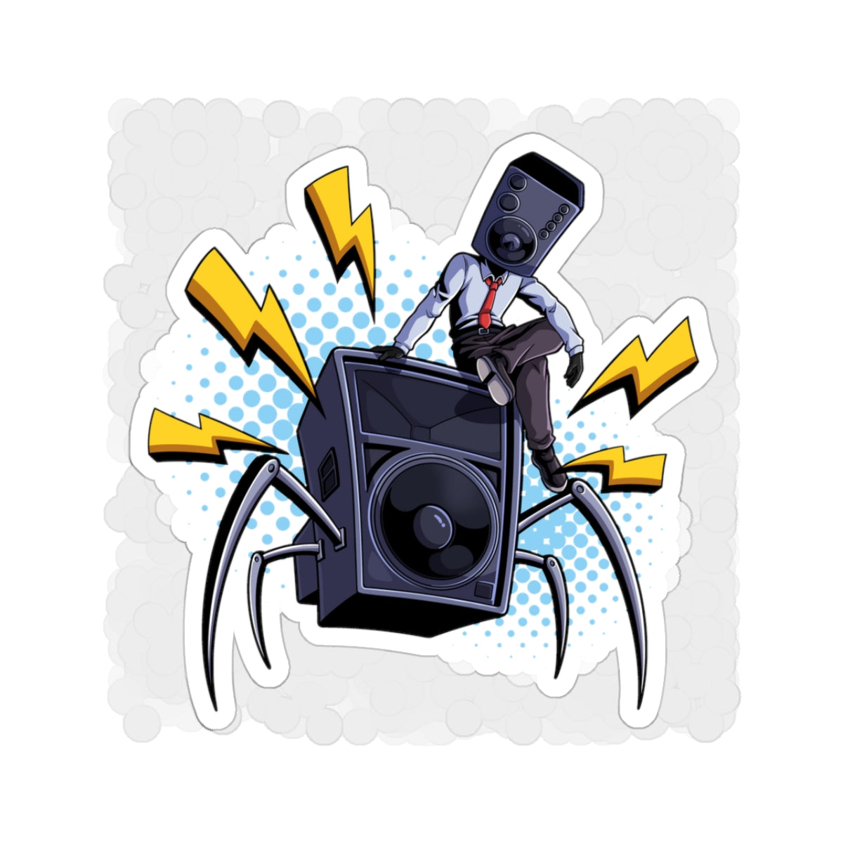 Speaker Stack Sticker