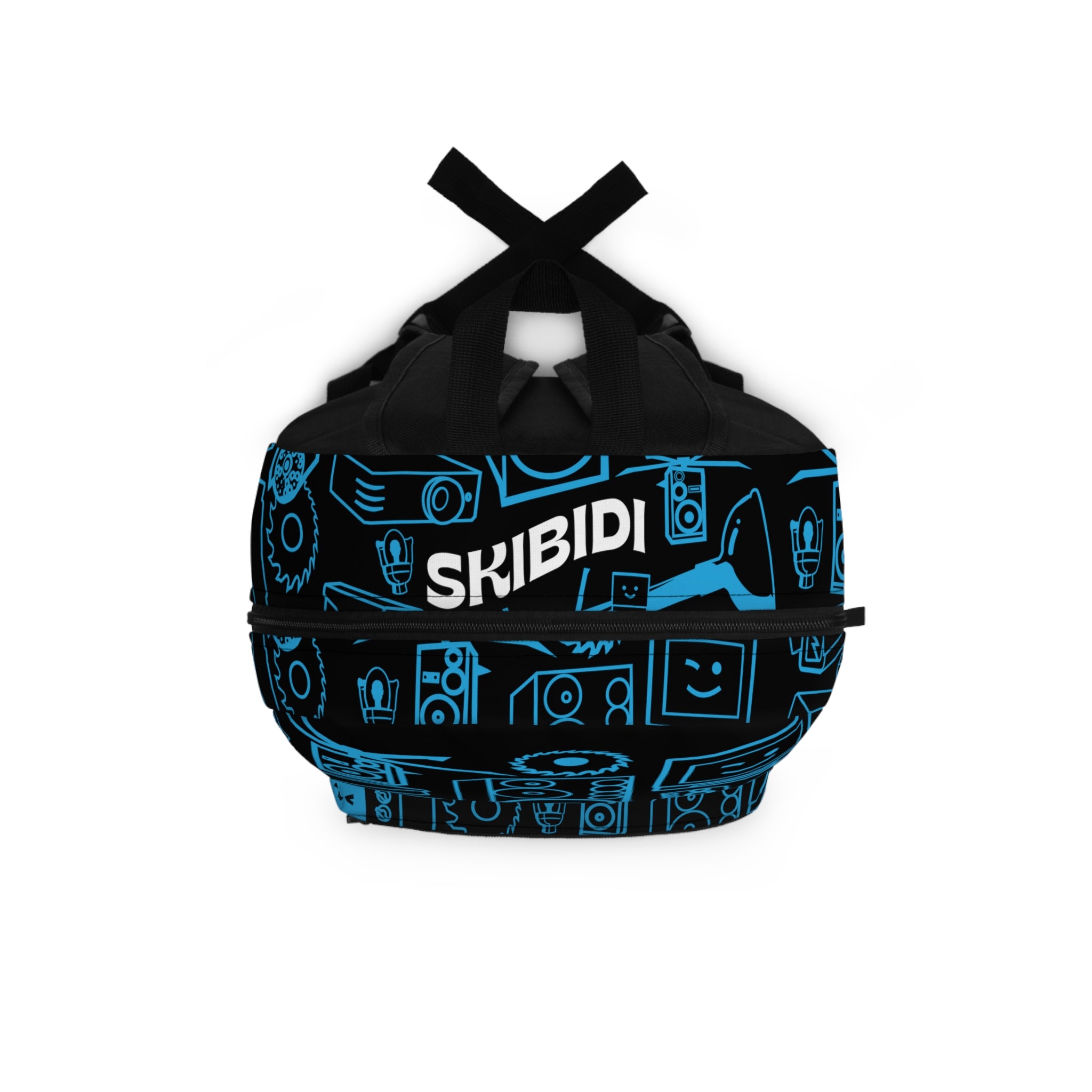 Skibidi Workshop Black/Blue Backpack