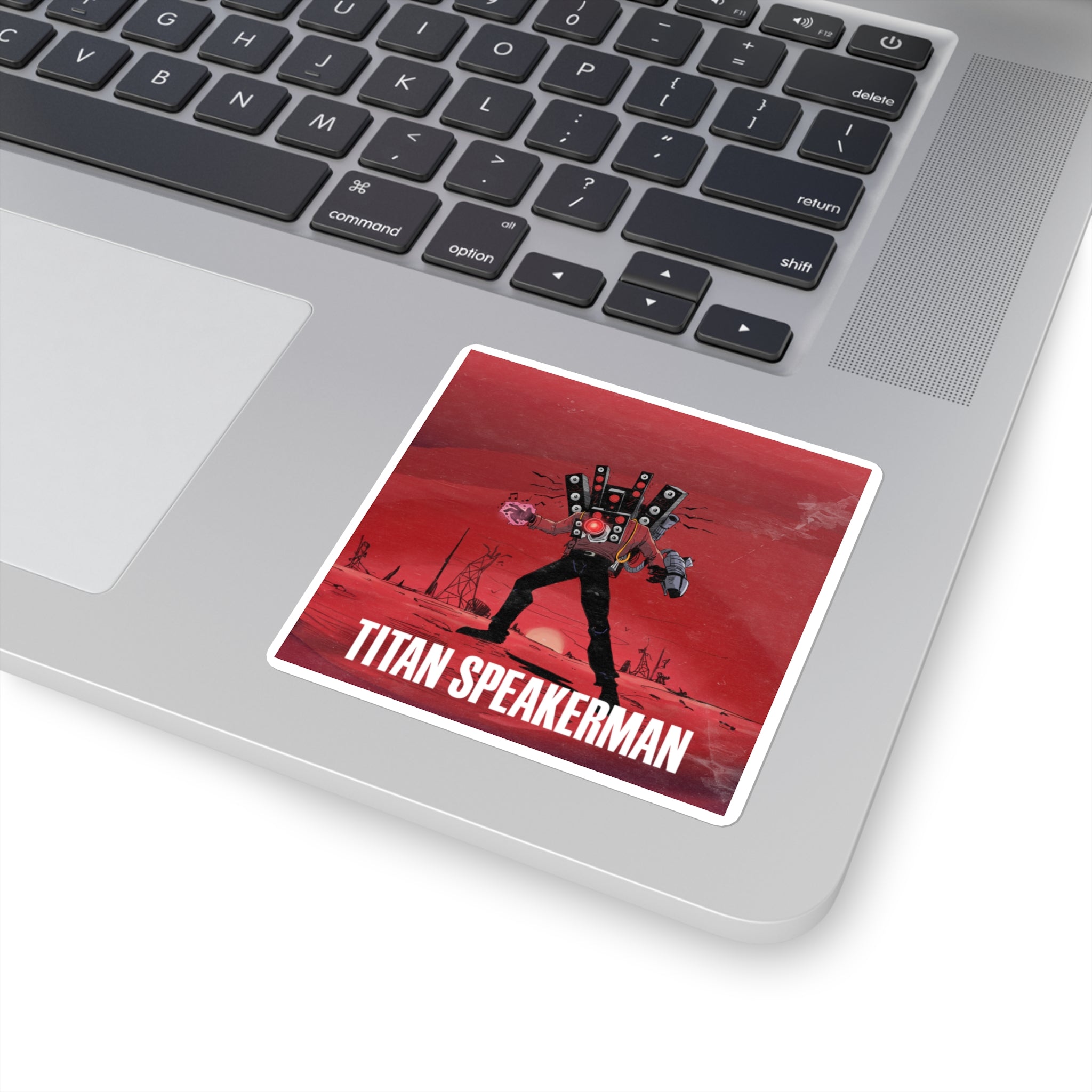 Titan Speakerman - Logo Sticker