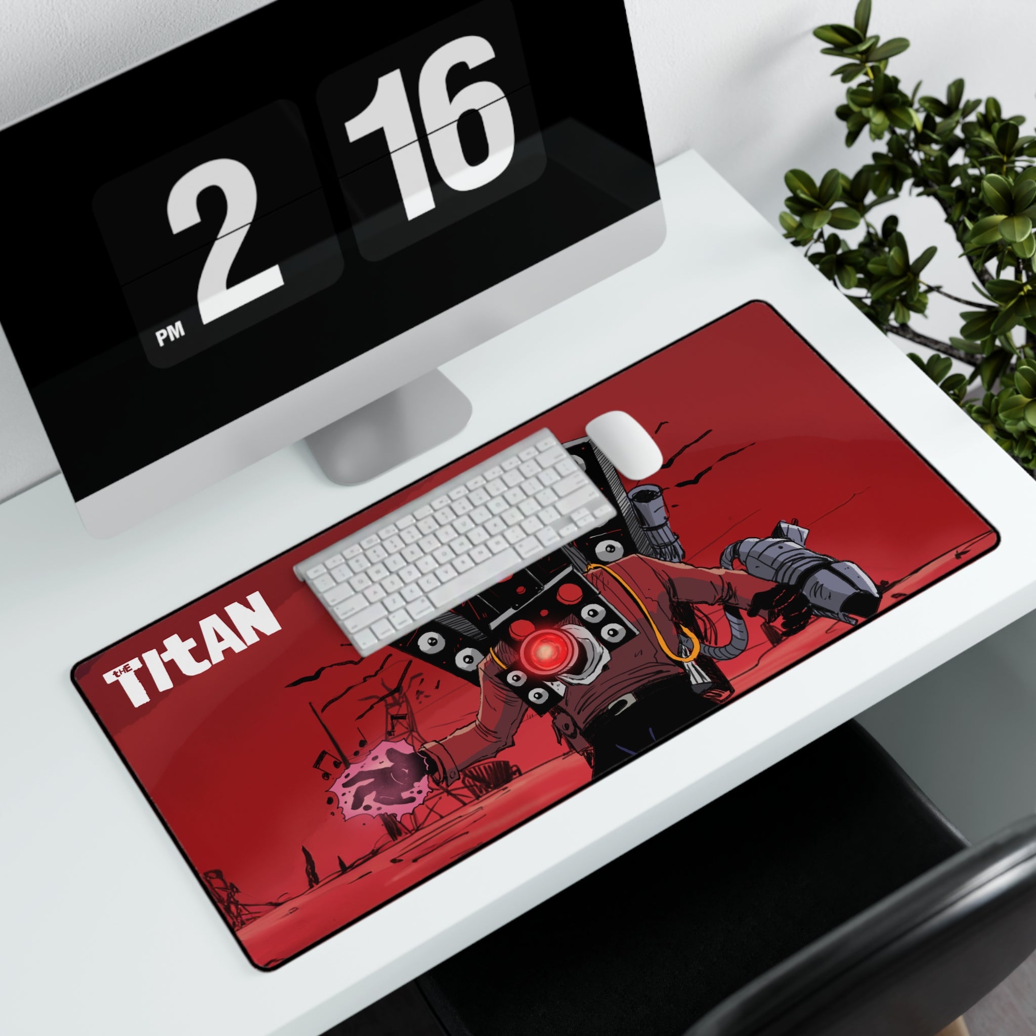 Titan Speakerman - High Voltage Gaming Mouse Pad