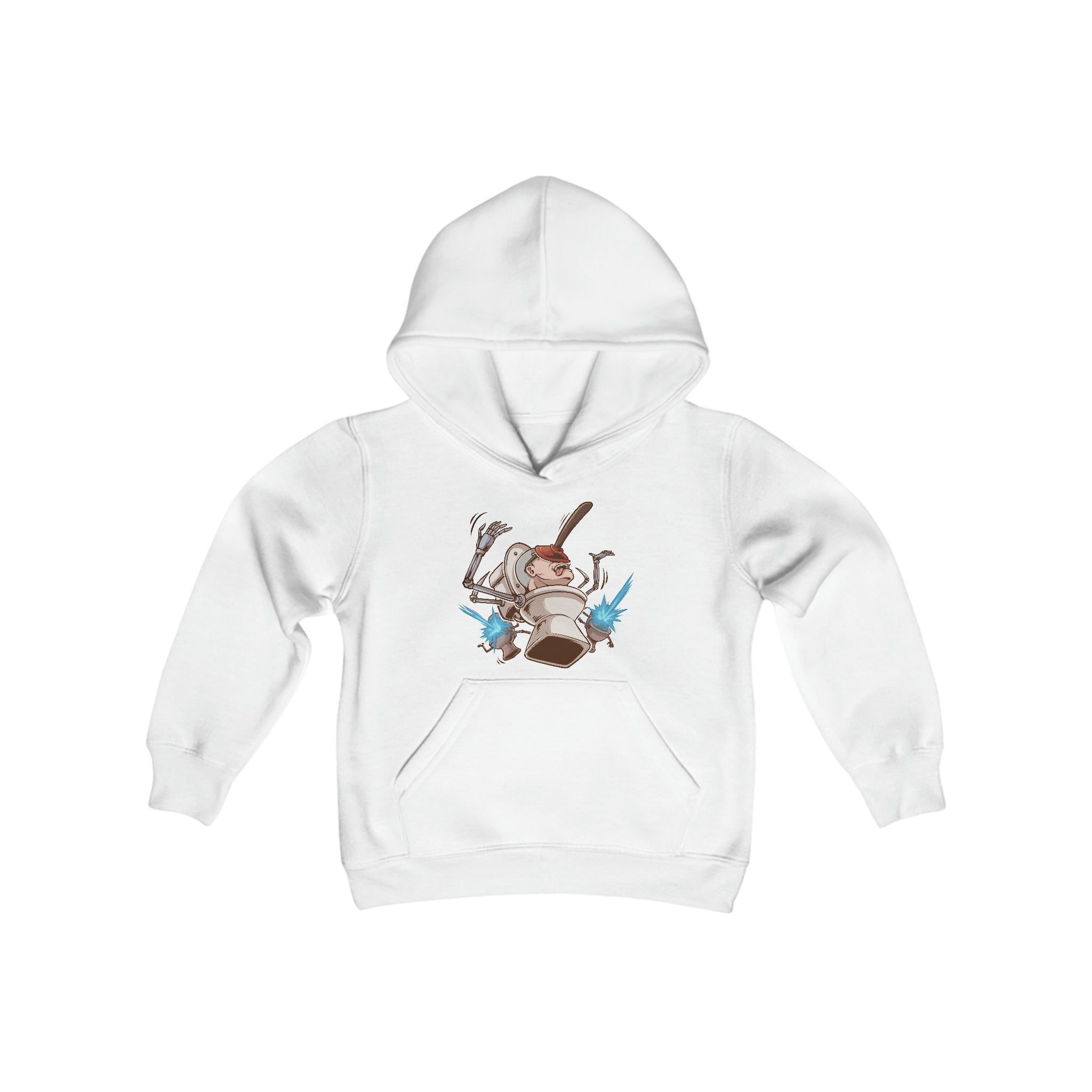 Plunger Face Hoodie - Youth