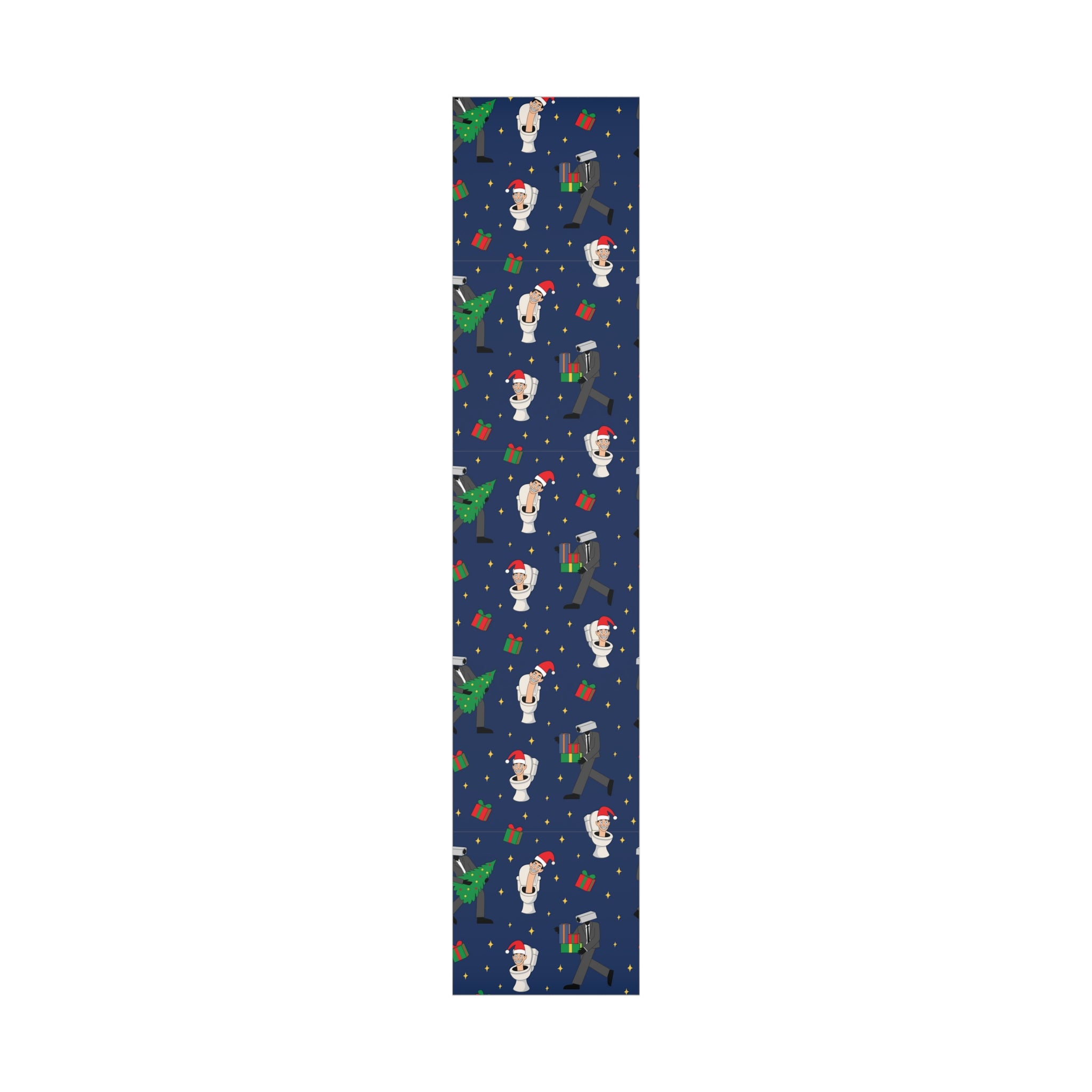 Jolly Skibidi Wrapping Paper