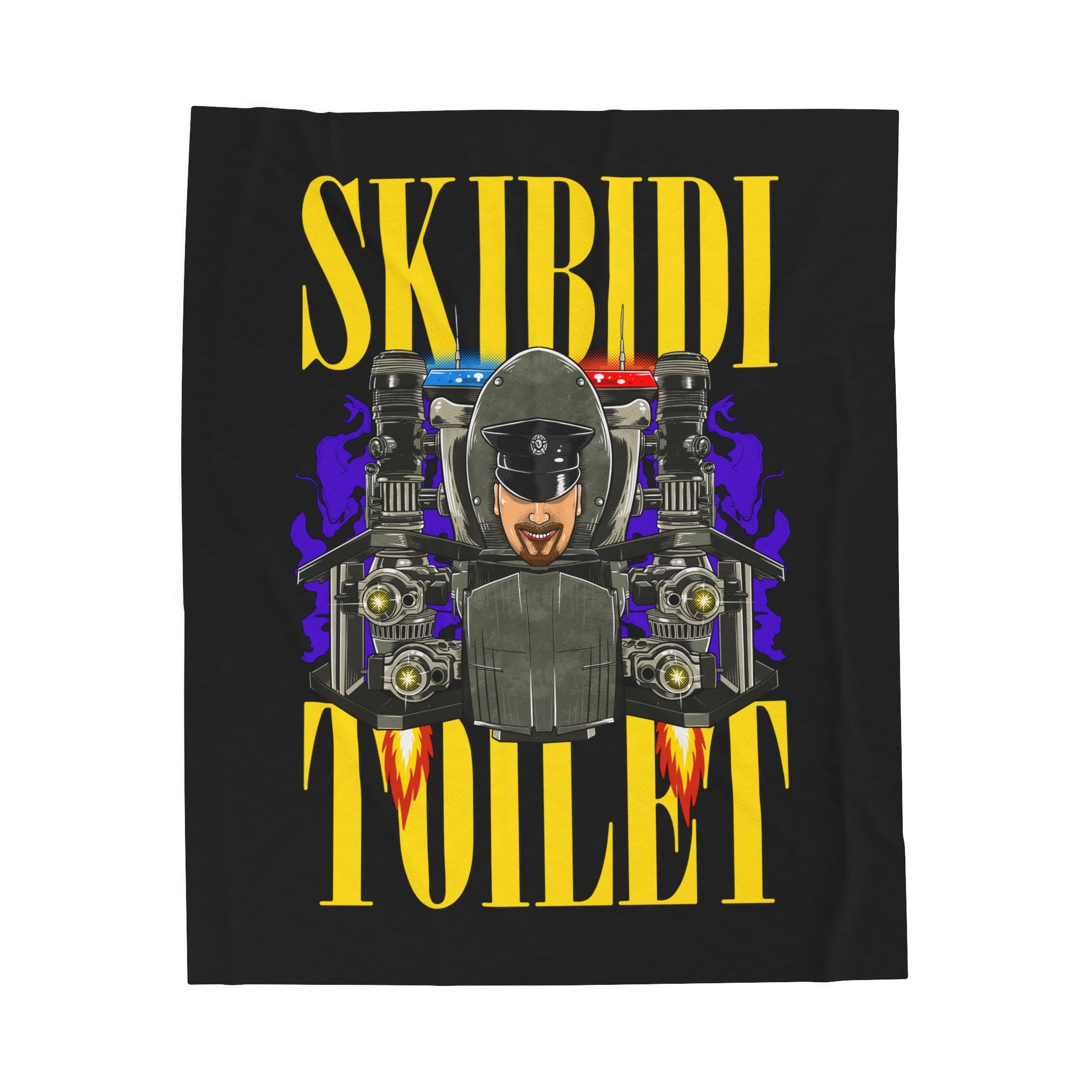 Skibidi Toilet - Flush Force Blanket