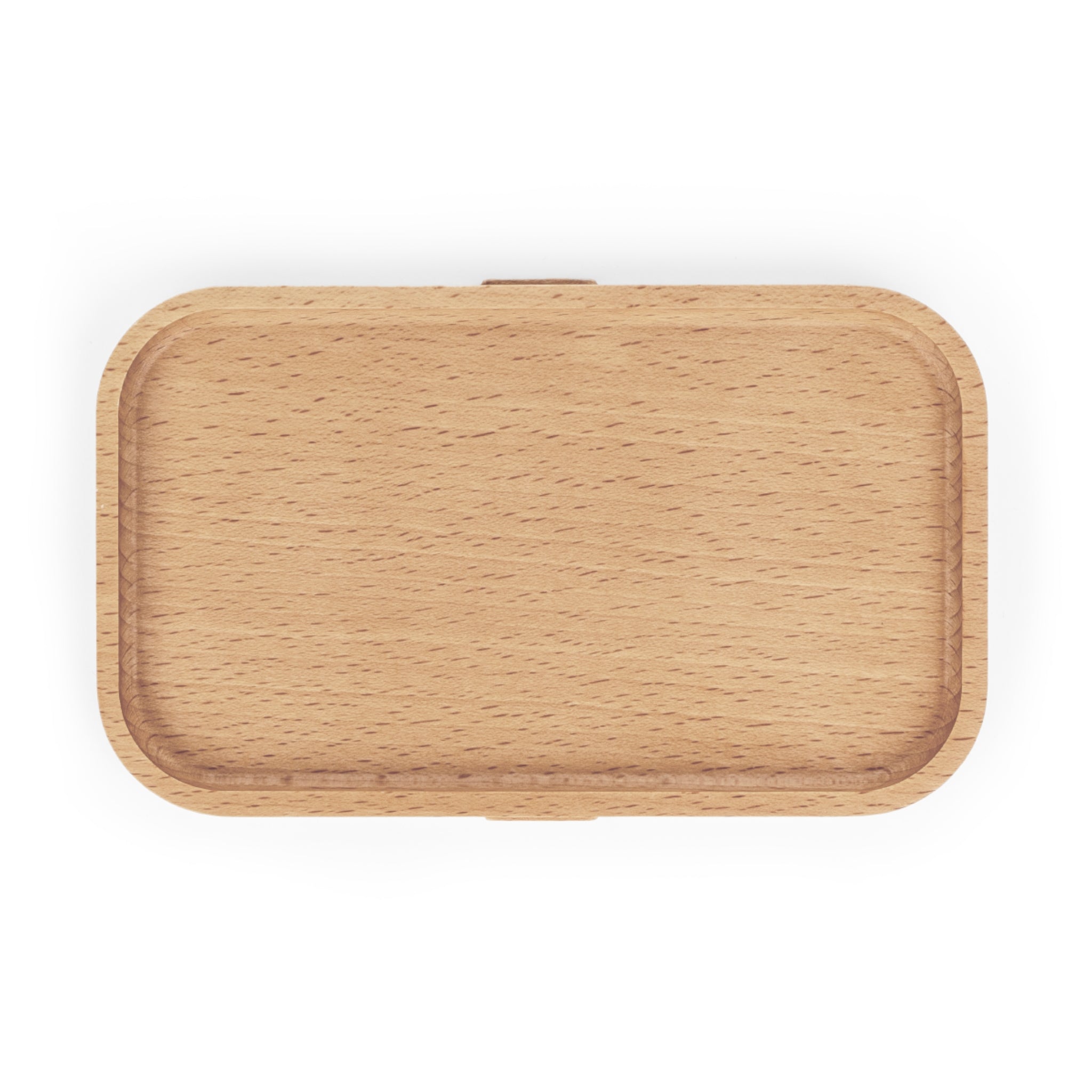wooden lid of bento box